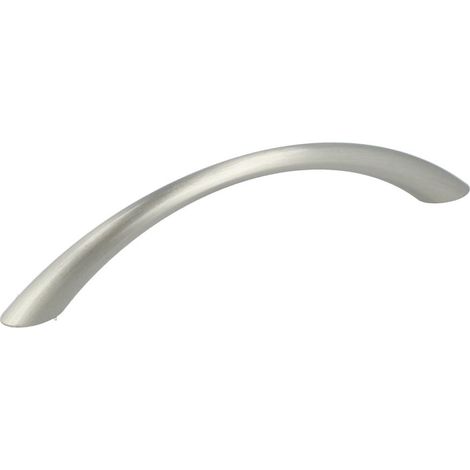 Möbelgriff Schubladengriff Küchengriff Griff Lochabstand 96mm Vernickelt (1/2)