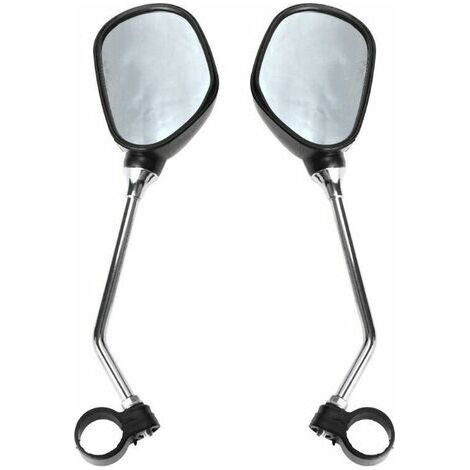 1 Paire Rétroviseur Vélo Guidon Réglable, Miroir de Vélo Incassable (1/3)