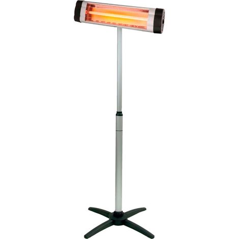 Estufa terraza infrarrojos con pie -WATERPROOF-