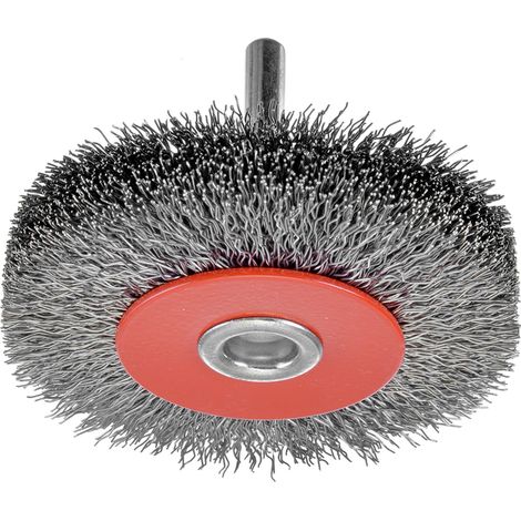 Osborn Werkzeugbürste D40x11, Schaft 6 mm, gewellter Stahldraht 0,20 mm T10