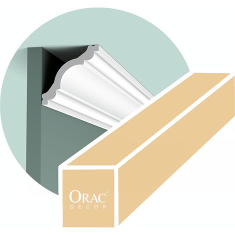 Caja completa de 28 metros de cornisas CX123F
