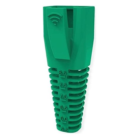 ROLINE PASSE-FILS ANTI-PLIAGE POUR RJ-45, 10 PCS, VERT 12011113