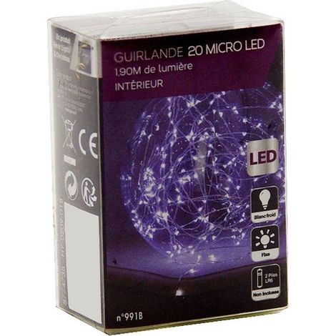 OSE - Luces led de cobre con pilas Gris 1.05 mètre (1/5)