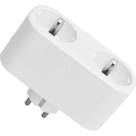 Intelligente WLAN-Steckdose 2-in-1 mit Sprachsteuerung für Smart Home, EU-Stecker, 220–250 V, max. 16 A (1/5)