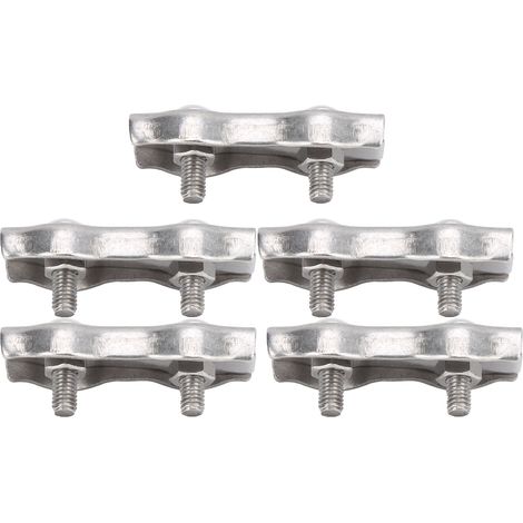 5 Pièces Raccords Câble en Acier Inoxydable M6 pour Fixation et Amarrage (1/5)