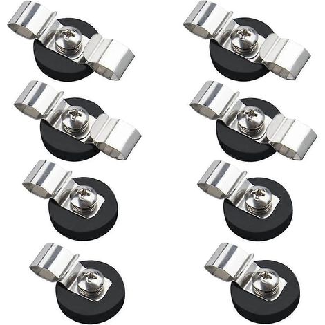Attaches magnétiques pour câbles de 22 mm, aimants puissants et résistants aux rayures, lot de 8 pour la gestion des câbles (1/5)