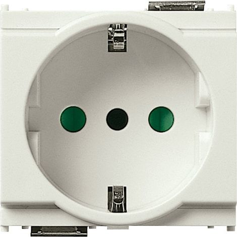 Presa 2P+T 16A P30 Bianco ( VIMAR cod. 16209.B )