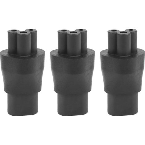 Adaptateur secteur 3x IEC 320 C5 femelle 3 broches vers C8 mâle 2 broches (1/5)
