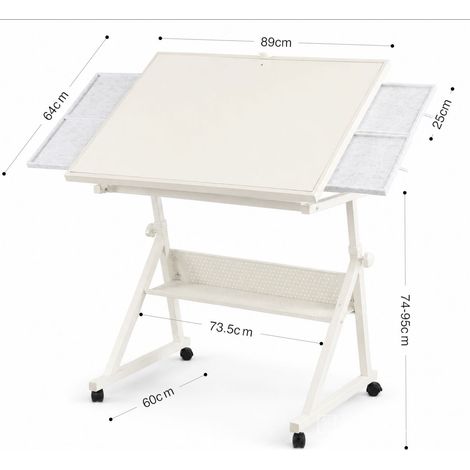 Rompecabezas de mesa de metal de 1500 piezas para adultos, regalo con 4 bandejas (blanco) (1/5)