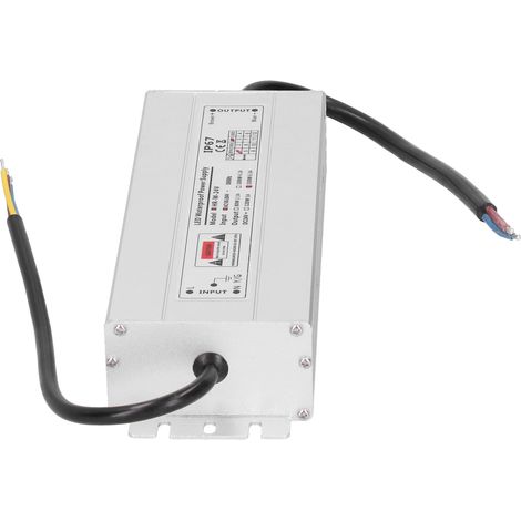 24V 150W Alimentation LED IP67 étanche pour ruban lumineux intérieur