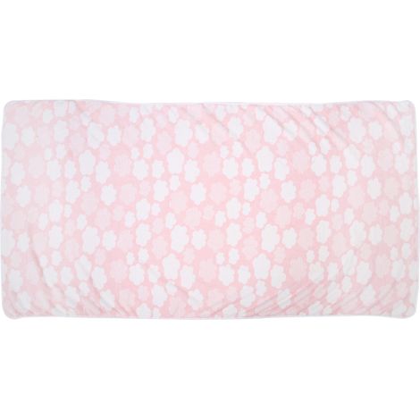 Peignoir Serviette En Velours De Corail - 70 x 140 cm - Pour Bain Spa Douche Sauna - Rose Fleuri - 1 Pièce (1/5)