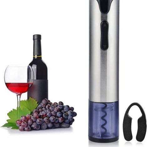 Support pneu électrique avec ouvre-bouteille, ouvre-vin en acier inoxydable avec - Générique (1/5)
