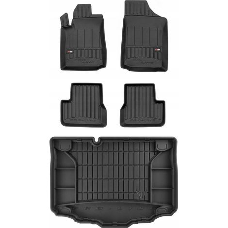 Tapis de sol et tapis de coffre 3D SET Citroën C3 1 berline 2002-2009 (1/5)