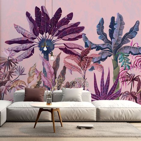 Papier peint panoramique - Forêt tropicale - 130 cm x 87 cm (1/4)