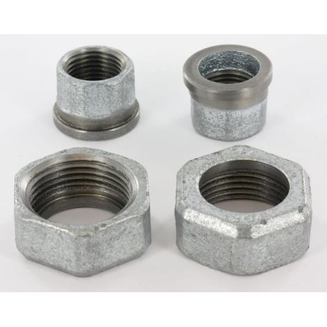 Raccord pour circulateur de chauffage 1/2’’ FF x écrou à chapeau 1’’ (1/2)