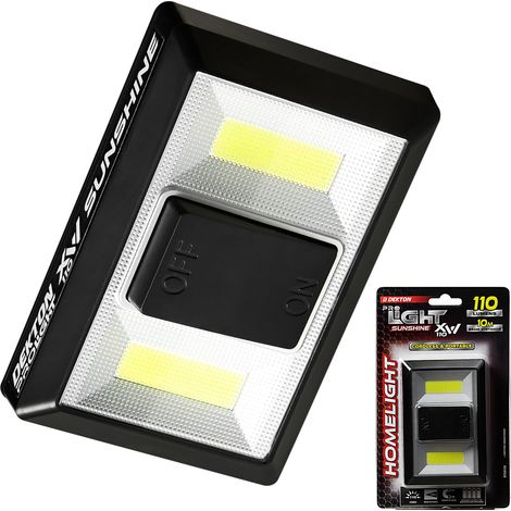 Dekton Sunshine XW 110 COB LED Torch 110 Lumens 10M Homelight With Batteries (1/5)