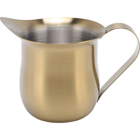 Pichet à lait pour café professionnel en acier inoxydable 304 de 90 ml – pour créations latte art à la maison ou au café (1/5)