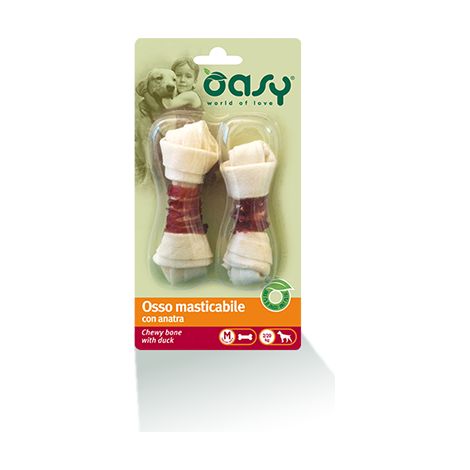 OASY Osso masticabile con Anatra - M 54gr