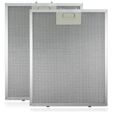 Filtre à graisse métallique pour hotte aspirante (Argent, 320 x 260 mm, 2 pièces)-ARCAN (1/5)