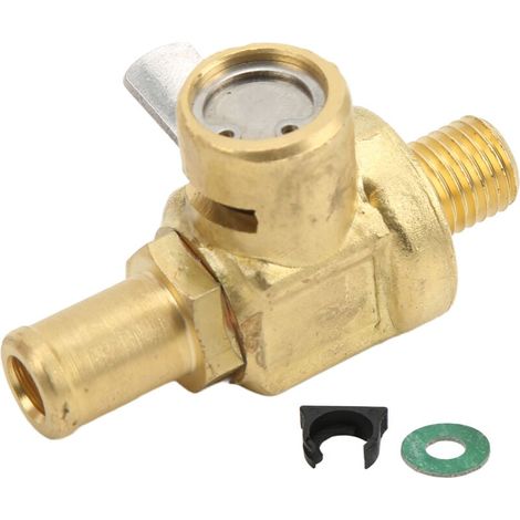 Vanne de vidange d'huile moteur F124N avec métal mamelon M10‑1.25 Filant pratique One Touch Operation pour les véhicules (1/4)