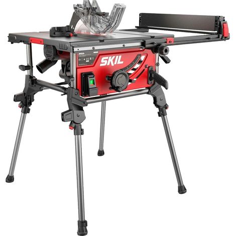Banc de scie sur table 2000 W – Coupe précise pour bois dur – Vitesse de rotation 5000 tr/min – Lame de 254 mm – Poids 29,99 kg – Skil