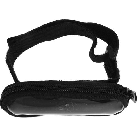 Black PVC and Fabric Car Visor Lip Gloss Holder (1/5)