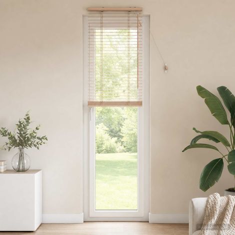 vidaXL Persiana veneciana Aspecto de roble 55 x 250 cm 35 mm (1/5)