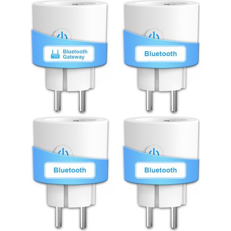 Prise Connectée Passerelle WiFi Bluetooth avec Mesure Consommation Électrique Prises Bluetooth 16A (1/5)