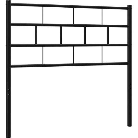 Maison Exclusive - Ersatz-Kopfteil Metall Schwarz 75 cm