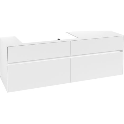 Villeroy & Boch Collaro Meuble sous-lavabo, 4 tiroirs, suspendu, (1/2)