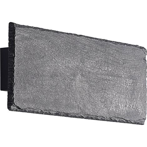 Lindby Lámpara de pared LED 'Peetu' en Gris Piedra