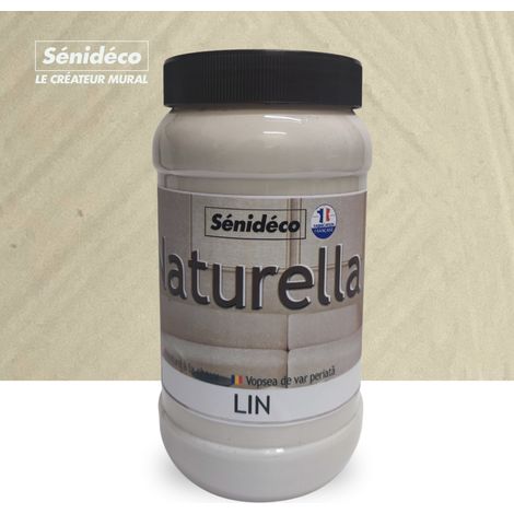Peinture naturelle à la chaux - Naturella 1L pour 10 m² coloris Lin