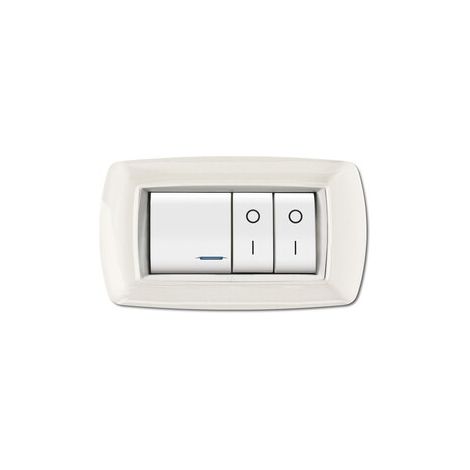 PLACCA LIFE LIVING PLAST BIANCO 4P CORNICE BIANCO- 1,0 pz