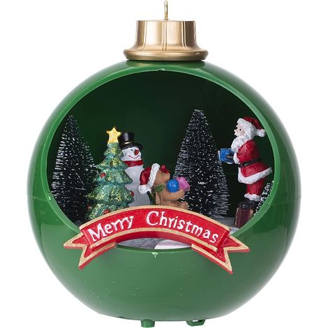 Figurine de Maison de Noël avec lumière LED, modèle d ' Ornement Musical Brillant pour Noël, fête d ' Anniversaire, Fournitures de décoration, Figurines de Maison, décoration d ' intérieur (1/5)
