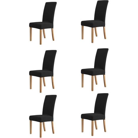 Piece of grey chair covers, elastic chair covers, dining chair covers, chair covers, YMYNY (1/3)