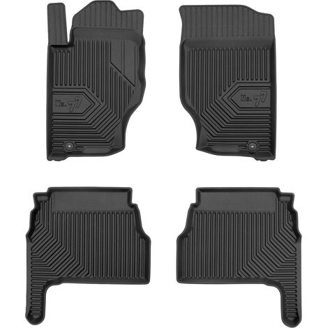 Tapis de Sol de Voiture pour Kia Sorento I 2002-2009 TPE Antidérapant Noir 4Pcs (1/5)