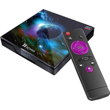 H10 Pro Tv Box Android 9.0 Tv Box Allwinner H603 Rom 5g Wifi 6k 4k Set Top Box Media Play(eu Plug) (1/5)