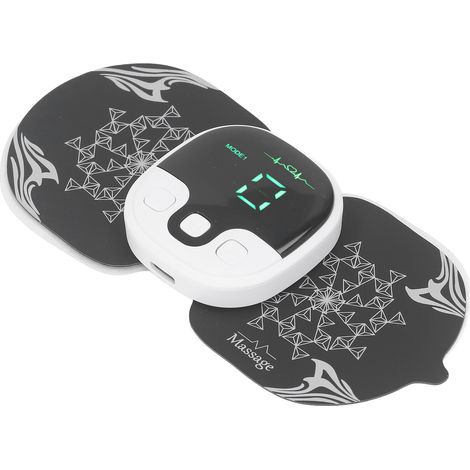 Coussin Massage Cervical et Lombaire, Appareil de Massage Intelligent Rechargeable, Mini Masseur pour Cou, Épaules, Dos, Bras, Mains, Taille et Jambes (1/5)