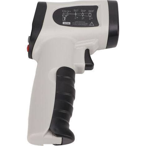 Infrarot-Thermometer XRCLIF327B, Temperaturmessung -50 °C bis 600 °C, Farb-LCD-Display, Infrarot-Küchenthermometer, Messbereich 58 °F bis 1112 °F, berührungsloses Thermometer (1/5)