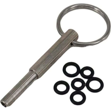 Kaffeemaschinen-Reparaturschlüssel mit sicherer ovaler Spitze und Magnet - Crezuo