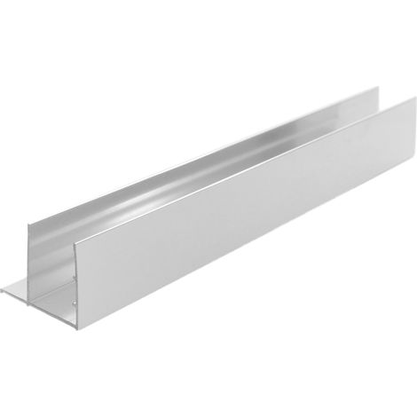 Idralite – Profil mural en aluminium chromé pour cabine de douche – Hauteur 185 cm – Compatible avec portes série REPLAY, SINTESI, JUNIOR – Certifié CE