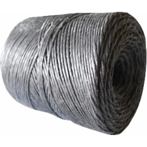 FPLUS cuerda rafia negra 600 mtrs. , COMPOSICIÓN. Polipropileno 100%.
CARACTERÍSTICAS. Torcido a 1 cabo. Fibras de ra a muy resistente.
UTILIDADES. Paquetería en general. Usos e