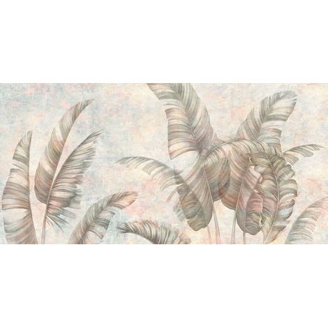 Papier peint panoramique - Plantes tropicales - 130 cm x 64 cm (1/2)