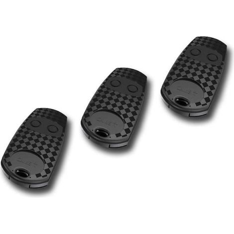 3 Télécommandes Came TOP 432 EV pour portails et garages