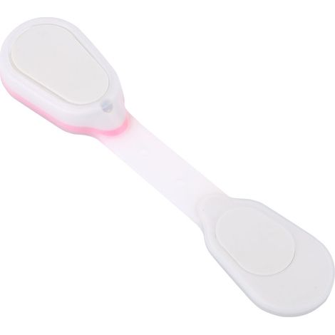 Mini veilleuse LED portable étanche pour l'extérieur avec bouton de course et clip en silicone (rose) (1/5)
