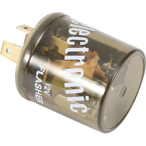 Relais clignotant électronique à LED rond 12 V 20 A à 3 broches, compatible Honda (1/5)