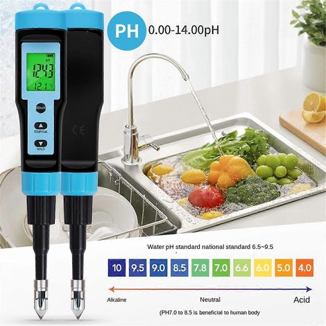 pH-mètre alimentaire haute précision 0,00-14,00 pH pour la mise en conserve de la viande B-- (1/5)