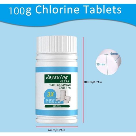 UlisemComprimés effervescents pour Piscine 100g (1/3)