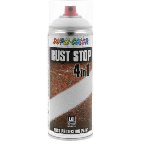 Smalto antiruggine RUSTSTOP RAL 9010 BIANCO PURO SAT 400 ML