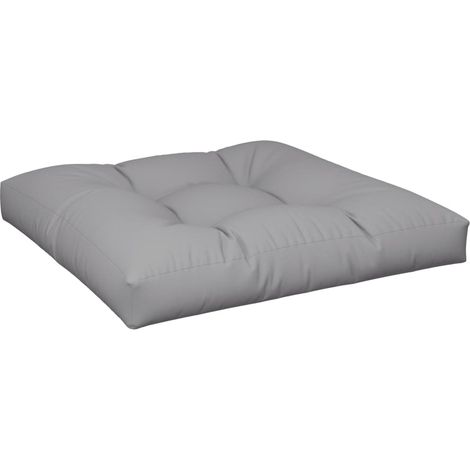 Maison Exclusive - Palettenkissen Grau 70x70x12 cm Stoff